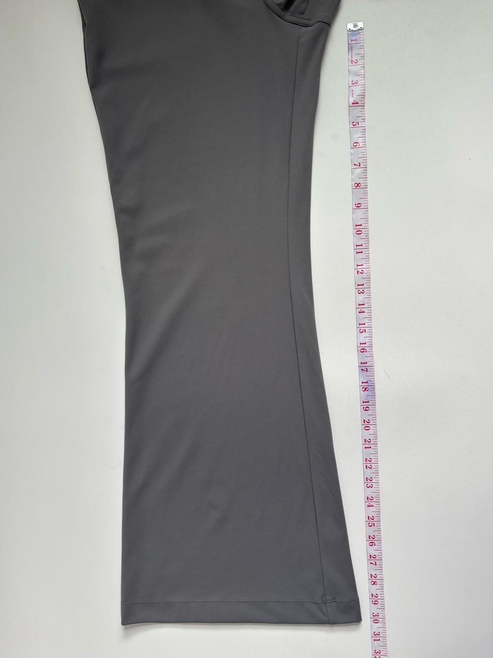 Halara Flex Day Stretch High Waisted Pocket Work Flare Pants Silent Storm Gray - Picture 11 of 16